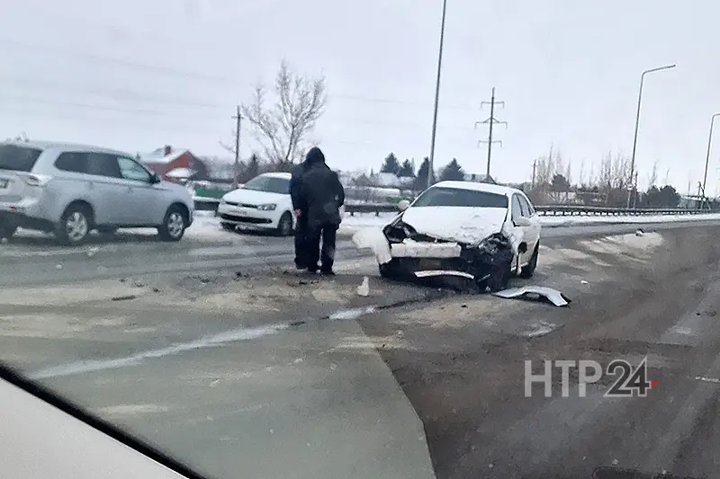 ДТП у населенного пункта Борок в Нижнекамском районе Татарстана