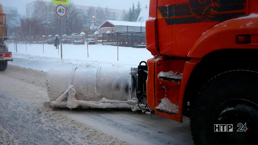 Нижнекамские коммунальные службы 9 января работали в авральном режиме.