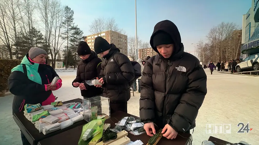 На открытии Года защитника Отечества в Нижнекамске организовали мастер-классы