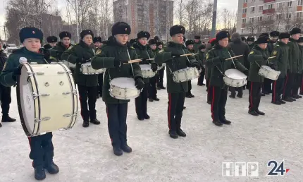 В Нижнекамске официально дали старт Году защитника Отечества - НТР 24