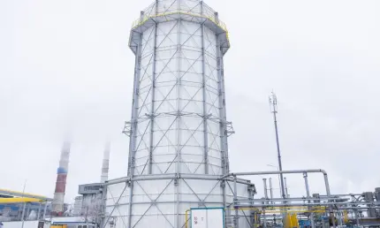 На производстве гексена СИБУРа завершен монтаж факела закрытого типа - НТР 24