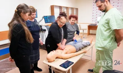 Врачи больницы из Камских Полян прошли обучение в Нижнекамске - НТР 24