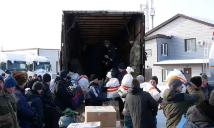 Из Нижнекамска отправили 27 тонн гумпомощи в Курскую и Херсонскую области - НТР 24