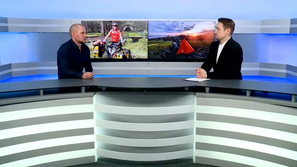 «Тема дня». Велопутешественник из Нижнекамска Радик Зиннуров