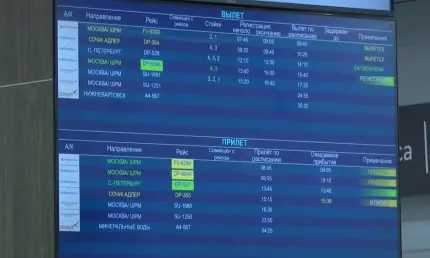 Два рейса из Нижнекамска в Москву задержано из-за закрытия Шереметьево - телеканал НТР 24