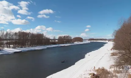 В Татарстане ледоход на реках может начаться на 20 дней раньше - НТР 24