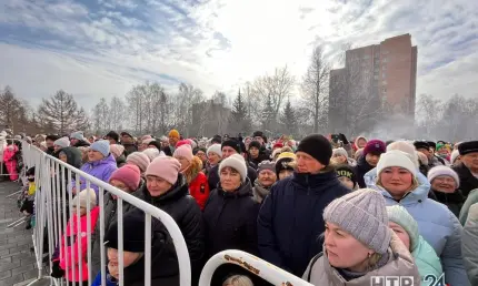 Нижнекамцы проводили зиму и сожгли чучело Масленицы — видео и фото - НТР 24