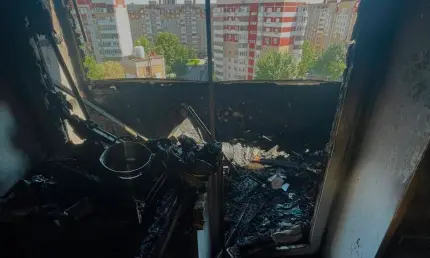 В Татарстане из пожара в многоэтажке спасли собаку - НТР 24