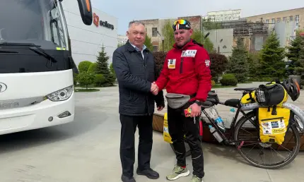 Житель Нижнекамска отправился в велопробег от Владивостока до Мурманска - НТР 24
