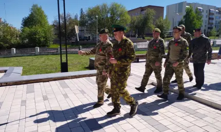 В посёлке Красный Ключ зажгли Вечный огонь - НТР 24