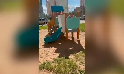 Клещи наводнили дворовую детскую площадку в Нижнекамске - НТР 24