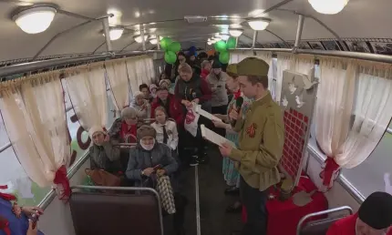 В Нижнекамске запустят «Трамвай Победы» в честь 80-летия Победы - НТР 24