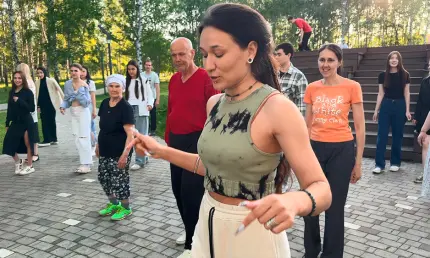 В Нижнекамске прошла тренировка по бачате в рамках городского фестиваля - НТР 24