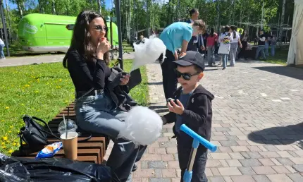 В парке «Семья» на 30-летие СИБУРа организованы разнообразные активности - НТР 24