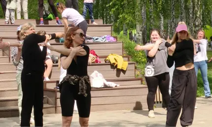 Расписание бесплатных тренировок на свежем воздухе в Нижнекамске - НТР 24