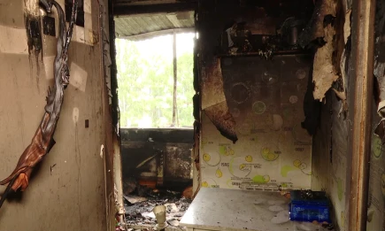 Власти Нижнекамска выделят 100 тысяч рублей семье, потерявшей жилье при пожаре - НТР 24