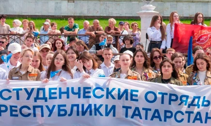 Нижнекамские студотряды получили путевки на летний трудовой сезон - НТР 24