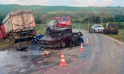 В Татарстане водитель «Жигулей» разбился насмерть, выехав на «встречку» - НТР 24