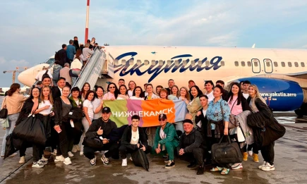 Делегация из Нижнекамска отправилась в Якутию для участия в федеральном Сабантуе - НТР 24