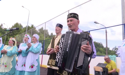 На Красном Ключе прошёл яркий Сабантуй для пожилых жителей района - НТР 24