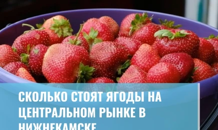 Сколько стоят ягоды на центральном рынке в Нижнекамске - НТР 24