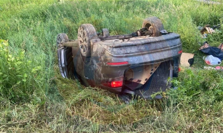 В Татарстане водитель иномарки вылетел с трассы в кювет и погиб - НТР 24