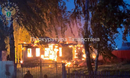 В Татарстане сгорел частный дом, погиб ребёнок - НТР 24