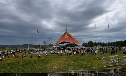 Майдан готовят к Сабантую, идёт генеральная репетиция — фото, видео - НТР 24