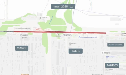 В Нижнекамске отремонтируют дорогу в промзоне на ул. 2-й Промышленной - НТР 24