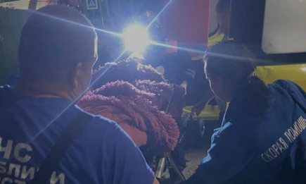 В Татарстане штырь проткнул ногу женщины насквозь, ей помогли спасатели - НТР 24