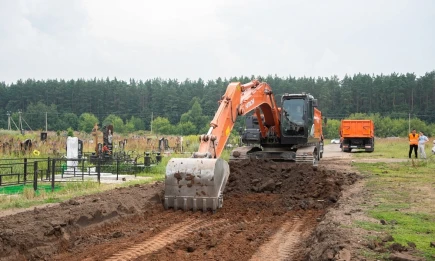 В Нижнекамске начался ремонт подъездной дороги к городскому кладбищу - НТР 24
