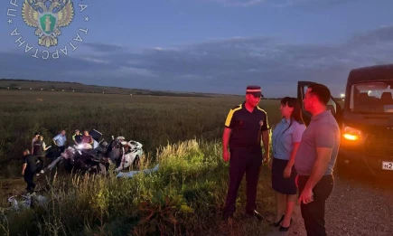 В Татарстане при столкновении тягача и легковушки погибли 2 человека - НТР 24