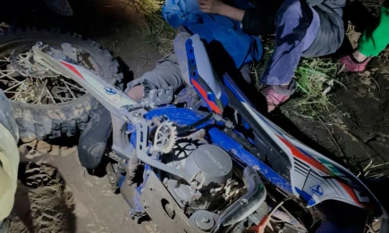 В СНТ под Нижнекамском подростку на питбайке понадобилась помощь спасателей - НТР 24