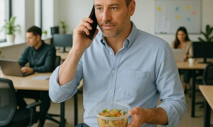 На работе обсуждают чрезмерную заботу о муже: коллега ежедневно отчитывается перед женой о съеденном обеде - НТР 24