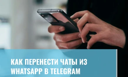 Как перенести чаты из WhatsApp в Telegram - НТР 24