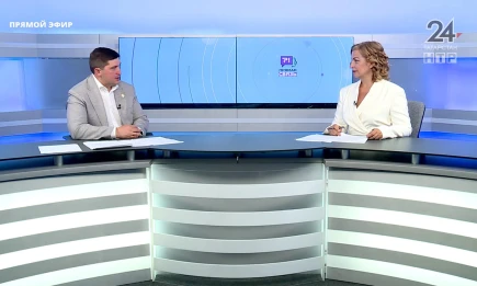 Прямая связь. Руководитель исполкома НМР Радмир Беляев - НТР 24
