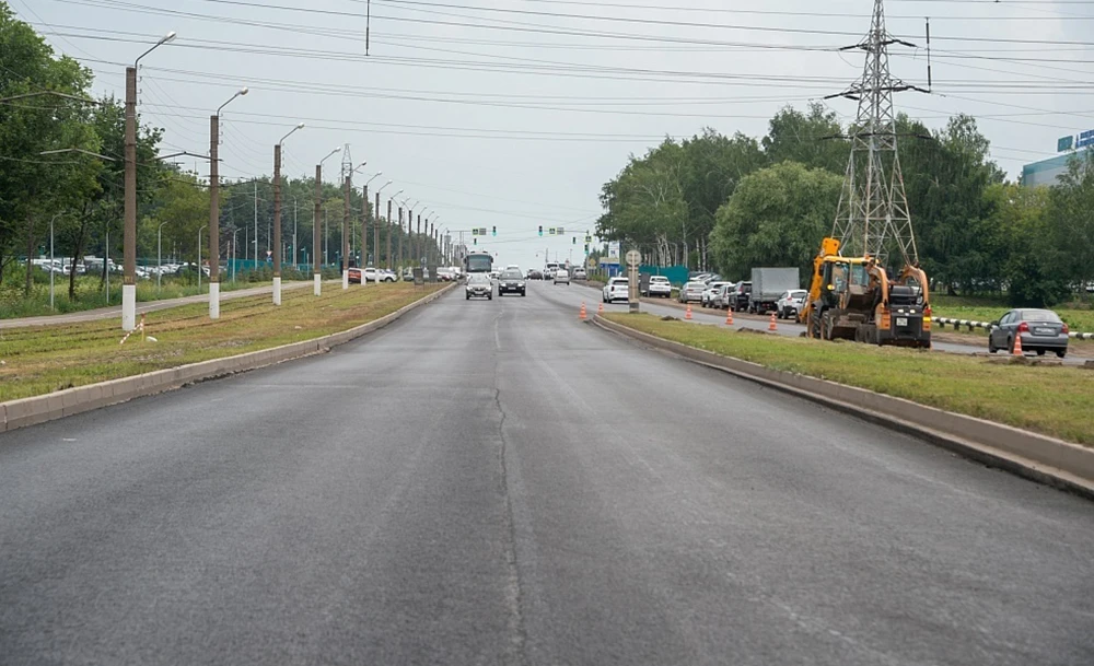 дорога на промзоне нижнекамска