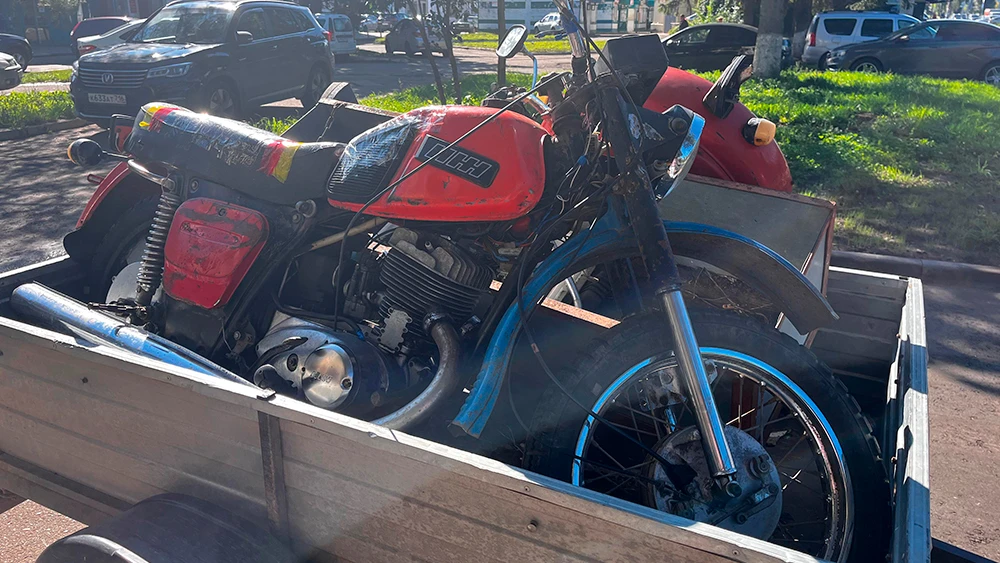 Мотоцикл ИЖ для СВО от Нижнекамска