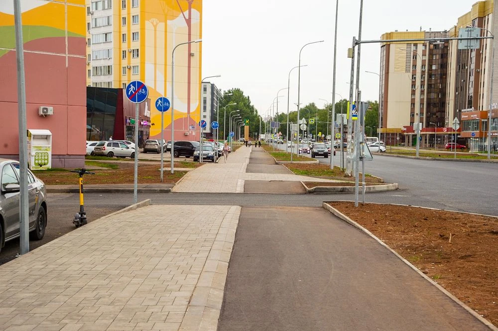 улица в Нижнекамске