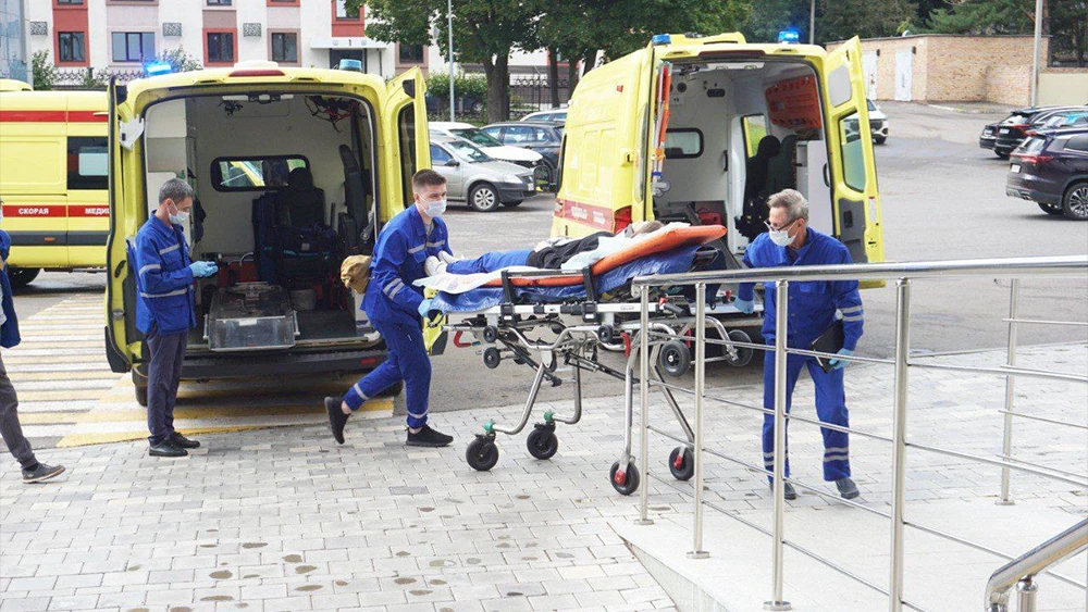 Отработка действий медработников