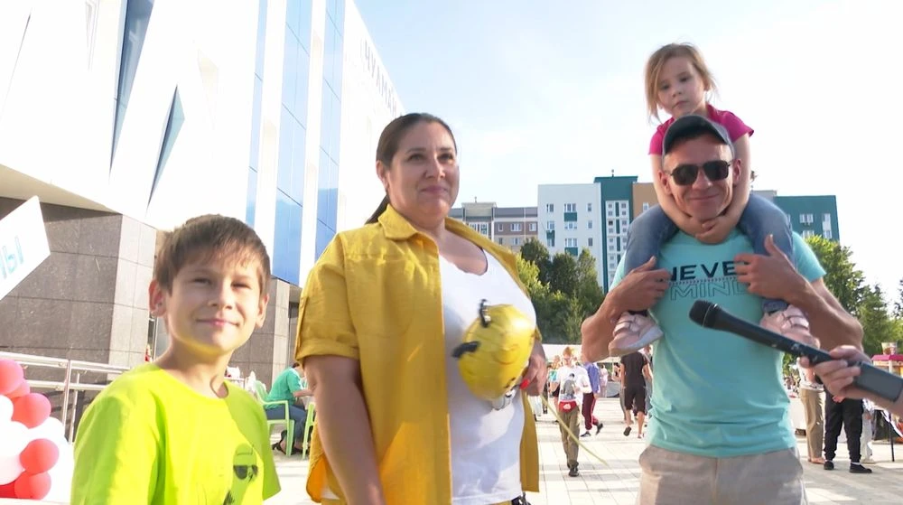 жители Камских Полян Нижнекамского района на Дне города