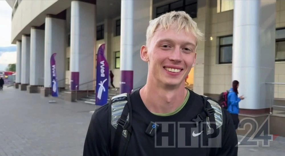 Семен Манаков из Нижнекамска, легкоатлет