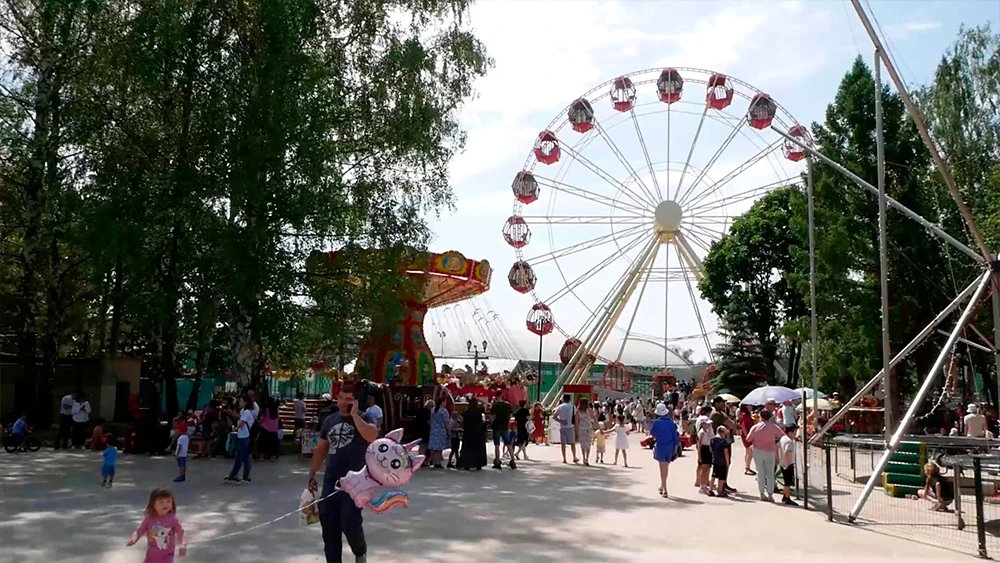 Парк аттракционов в Нижнекамске