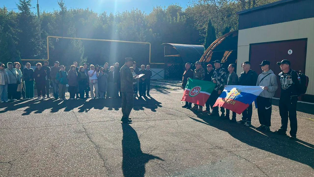 Напутствие для контрактников из Нижнекамска перед отправкой