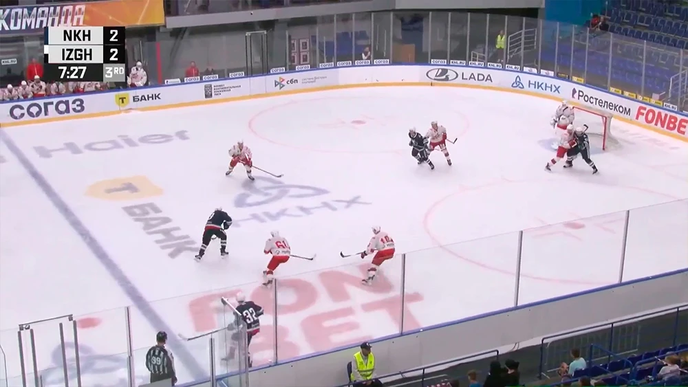 Хоккейный матч «Нефтехимик» - «Ижсталь»