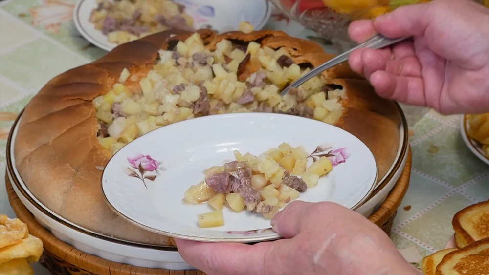 татарское национальное блюдо бэлиш