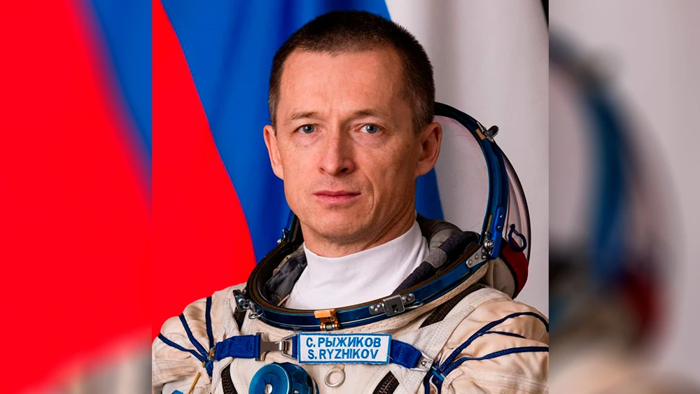 Космонавт Сергей Рыжиков