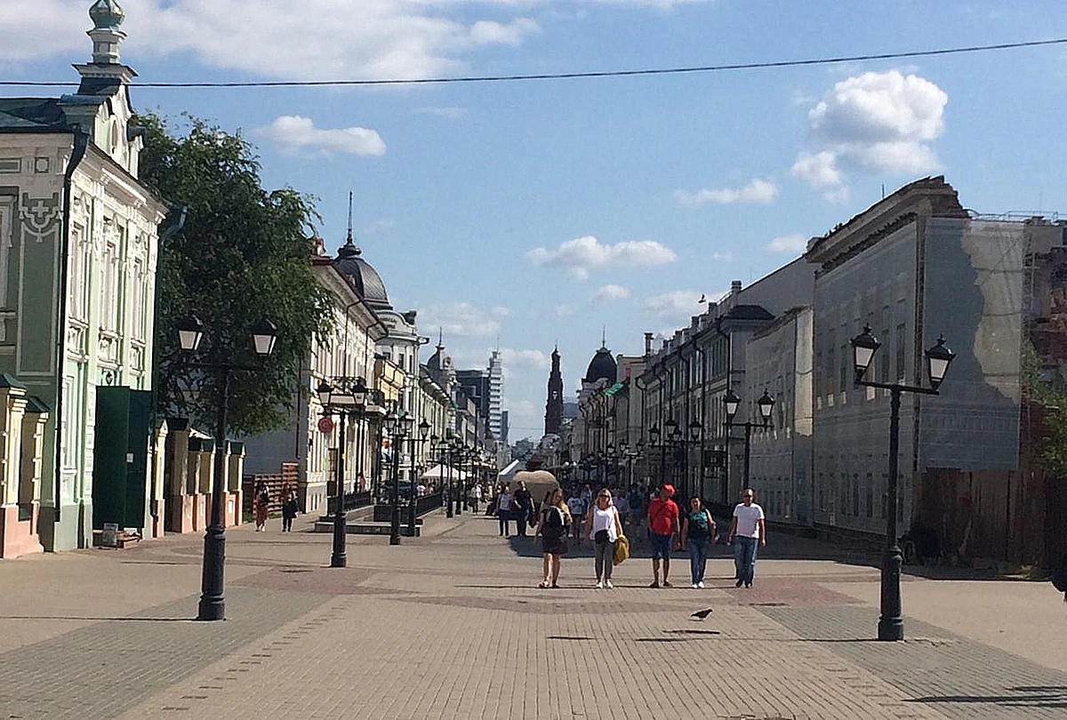 улица Баумана в Казани