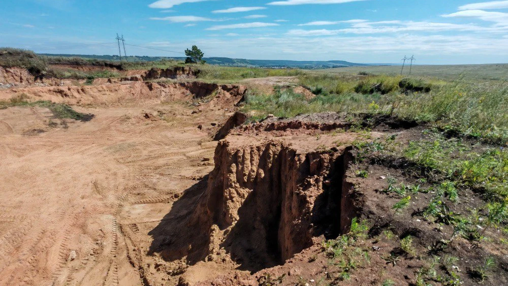 Карьер в Нижнекамском районе