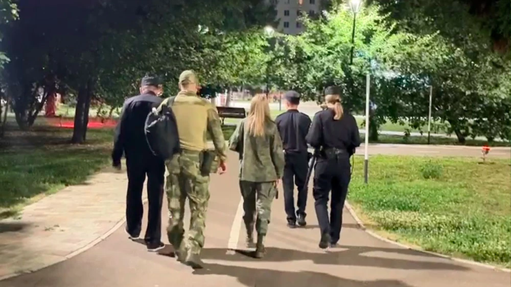 Ночной патруль Форпост и полиции в Нижнекамске